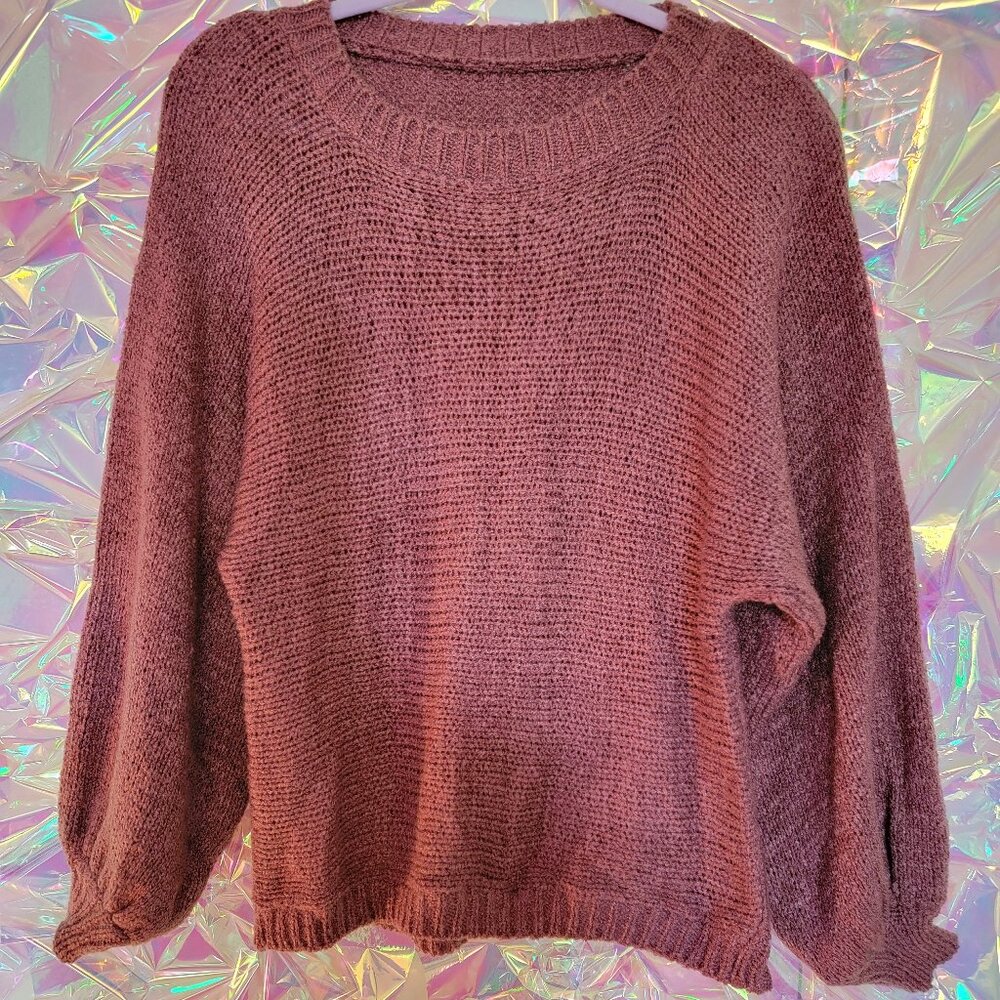 Women one size romantic sweater